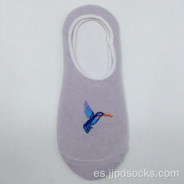 Calcetines invisibles de algodón de las mujeres personalizadas